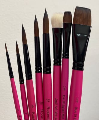 SET PINCELES ROSEMARY & CO Inicial - 8 Pinceles1