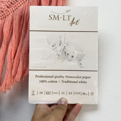 BLOCK ACUARELA SMLT PROFESIONAL A5 - 400 grms 100% algodón1