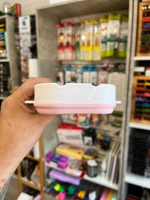 Vaso Plegable Rosado