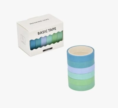 SET WASHI TAPE 6 UNIDADES OCEAN1