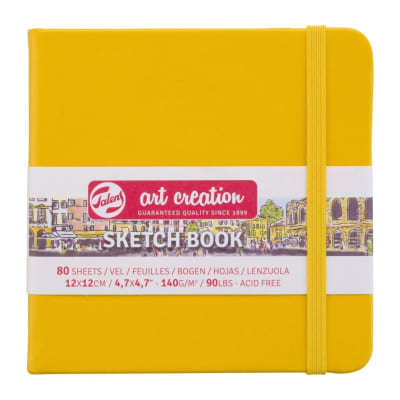 SKETCHBOOK ART CREATION 12x12cm - Amarillo Dorado2