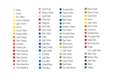 LÁPICES ACUARELABLES REMBRANDT AQUARELL - Variedad de Colores