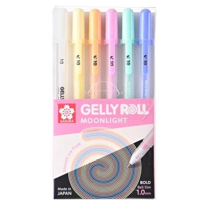 Set Gelly Roll Sakura 6 Unidades -Moonligh Pasteles2