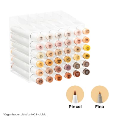 SET MARCADORES OHUHU Honolulu B Tonos Piel 36 Colores