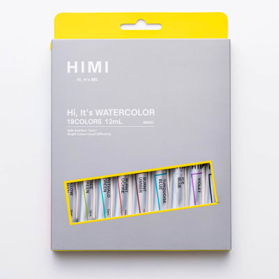 SET ACUARELAS HIMI 12ml -  Variedad de opciones