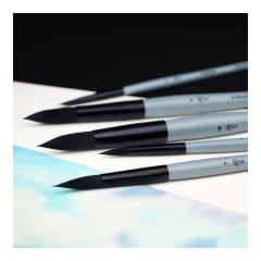 PINCEL ROSA Stream Round - Pincel Acuarela - Variedad de puntas