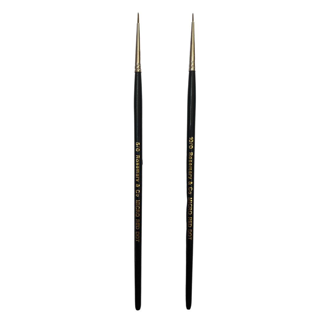 PINCEL ROSEMARY & CO Micro Red Dot La Pencilería