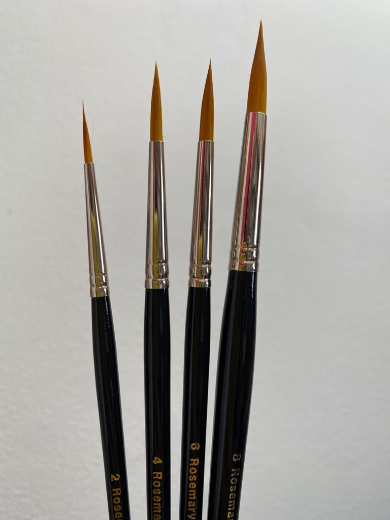 PINCEL ROSEMARY & CO Designer Serie 344 Variedad de Tamaños La