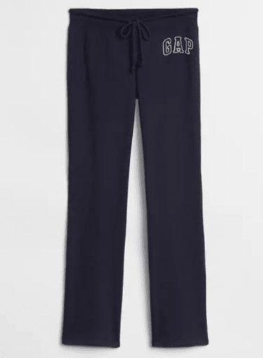 GAP PANTALON BUZO MUJER LOGO RECTO NAVY UNIFORM | esdemarca.cl
