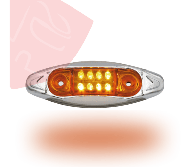 FOCO LATERAL 8 LED 12V