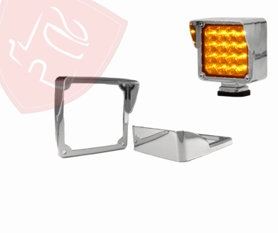 JG VISERA CROMADA PARA SEMAFORO COD 1022