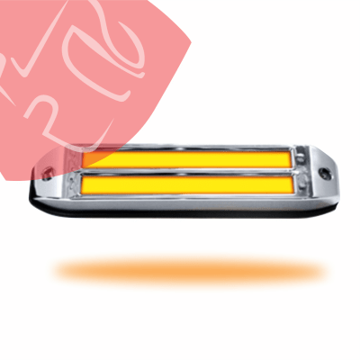 FOCO LATERAL DOBLE HALO 30 LED 24V