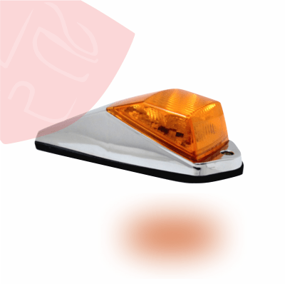 FOCO CABINA 12 LED 12V CUBIERTA CROMADA