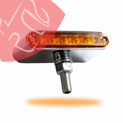 FOCO LATERAL DOBLE CARA 10 LED 12 V