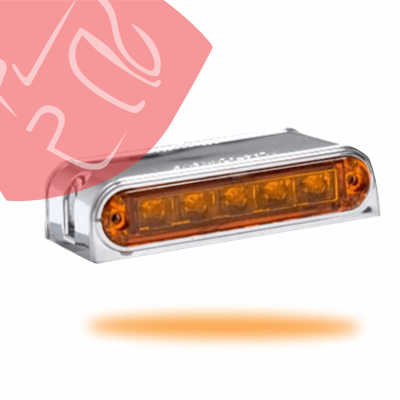 FOCO LATERAL DOBLE CARA 10 LED 12V