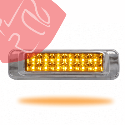 FOCO LATERAL BASE CROMADA12 LED 12V