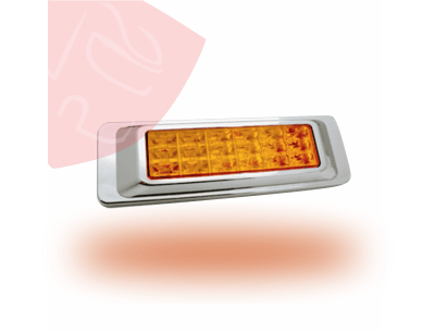 FOCO LATERAL 18 LED 24V DOBLE CONTACTO