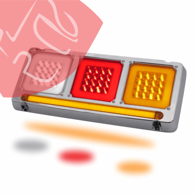 JG FOCOS TRASEROS CON REGLETA 270 LED 12V