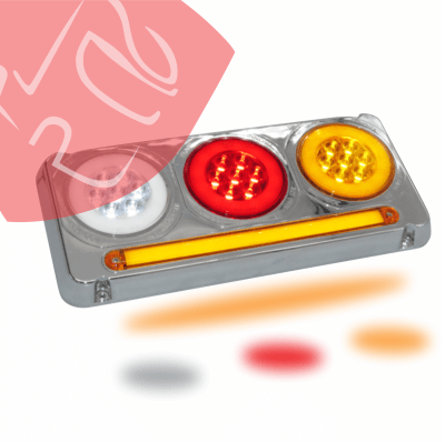 JG FOCOS TRASEROS 3 114 LED 24V