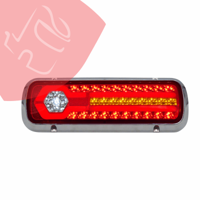 JG SEÑALERA TRASERA HALO Y LED 24V