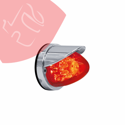 FOCO LATERAL MISIL 9 LEDS VISERA 12V