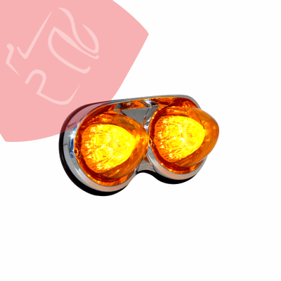 DOBLE FOCO LATERAL MISIL  18 LED 12V DOBLE CONTACTO