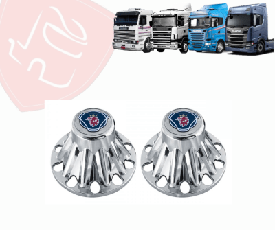 JG CUBRE MASA CROMADA PINTADA CUBO TRACCION SCANIA TODOS LOS MODELOS