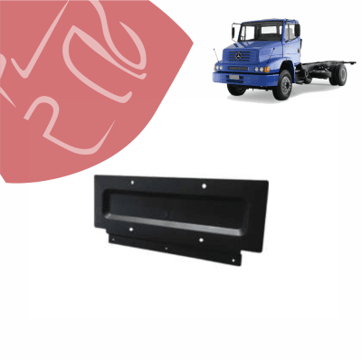 SOPORTE DE PLACA PARACHOQUE MERCEDES BENZ 1620 1634