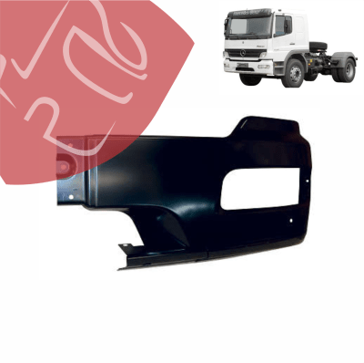 PUNTA IZQUIERDA PARACHOQUE DE FIERRO MERCEDES BENZ ATEGO 2008-2011
