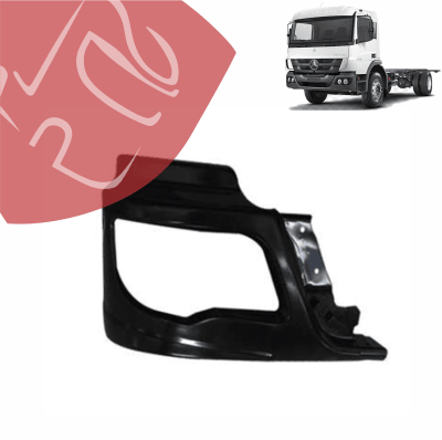 PUNTA DERECHA PARACHOQUE DE FIERRO MERCEDES BENZ ATEGO 2012-2025