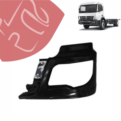 PUNTA IZQUIERDA PARACHOQUE DE FIERRO MERCEDES BENZ ATEGO 2012-2025