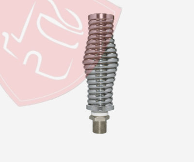 RESORTE DE LUJO EN ACERO PARA ANTENA DE CAMION