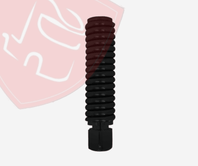 RESORTE DE LUJO EN ACERO NEGRO PARA ANTENA DE CAMION