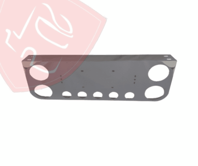 PANEL TRASERO PARA LUCES REDONDAS INOXIDABLE 4  4