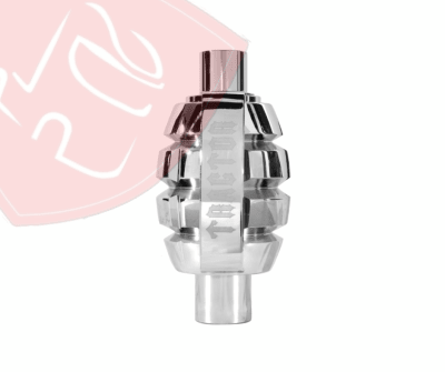 POMO CROMADO PARA VALVULA DE PARQUEO EN FORMA DE GRANADA 