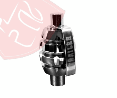 POMO CROMADO PARA VALVULA DE PARQUEO EN FORMA DE GRANADA 