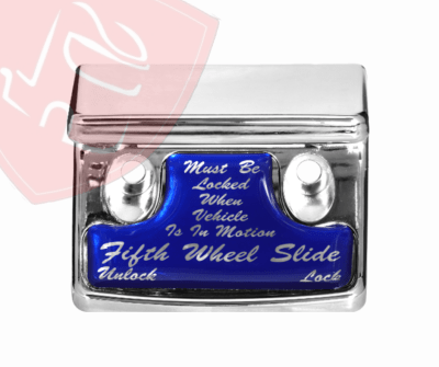 CUBIERTA CROMADA AZUL PARA SUSPENSION DE AIRE