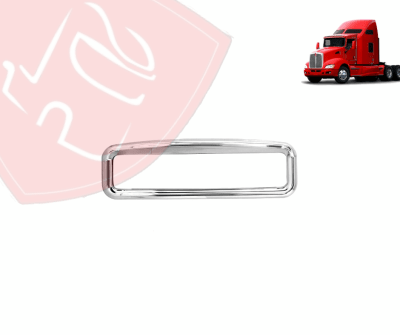 BISEL PARA EMBLEMA KENWORTH DE GUANTERA EN ABS CROMADO