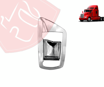 CUBIERTA PARA MANIJA INTERIOR DE PUERTA  CROMADO PARA KENWORTH 2006+