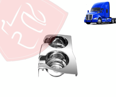 BISEL PORTAVASOS CROMADO KENWORTH 2006 +