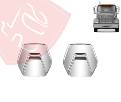 JG CUBIERTA PARA BASE DE GANCHO DE CAPO DE INTERNATIONAL LADO SUPERIOR ABS CROMADO