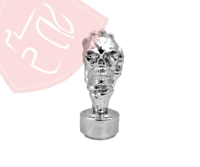 CUBIERTA PARA PALANCA DE VELOCIDADES EATON FULLER 13/15/18 CROMADO “CALAVERA”