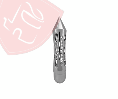 CUBIERTA PALANCA DE CAMBIOS CROMADA PUNTA DIAMANTE