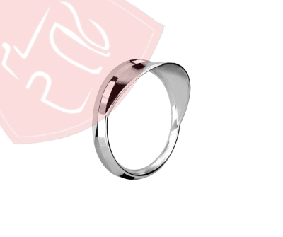 CUBIERTA PARA MEDIDOR DE TABLERO INTERNO CON VISERA ABS CROMADO FREIGHTLINER CENTURY