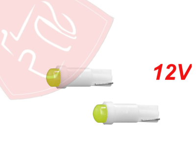 AMPOLLETA T5 1 LED BLANCO COB 12V 2PCS