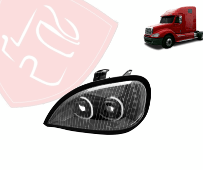 FARO PRINCIPAL FREIGHTLINER COLUMBIA CREE LED,IZQUIERDO, NEGRO