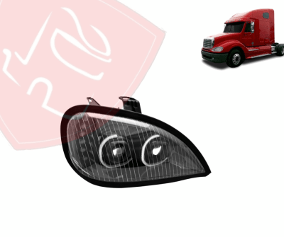 FARO PRINCIPAL FREIGHTLINER COLUMBIA CREE LED,DERECHO, NEGRO