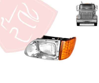 FOCO DELANTERO LED CON INTERMITENTE INTERNATIONAL 9200 IZQUIERDO