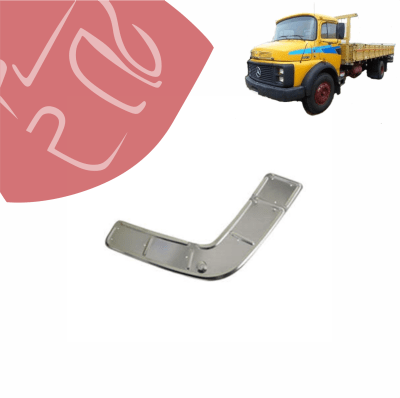 CHAPA DE ALUMINIO PARACHOQUE DELANTERO IZQUIERDO MERCEDES BENZ 1518