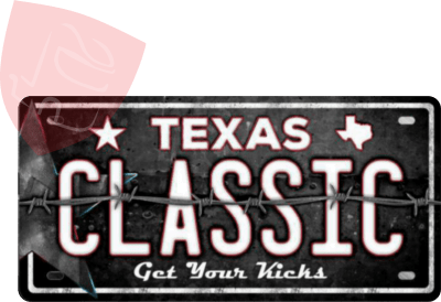 PLACA DECORATIVA TEXAS CLASSIC ALAMBRE PUA